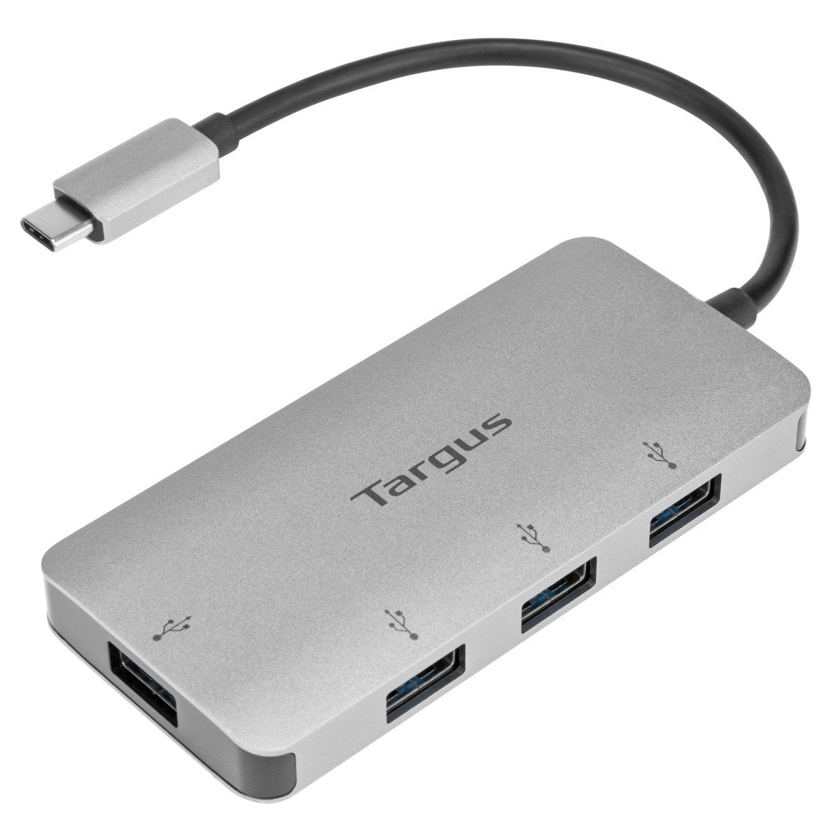 Targus ACH226EU gränssnittshubbar USB 3.2 Gen 1 (3.1 Gen 1) Type-C 5000 Mbit/s Silver
