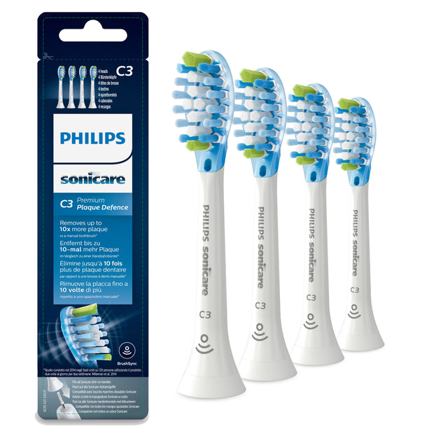 Philips Sonicare C3 Premium Plaque Defence HX9044/17 4x Soniska tandborsthuvuden