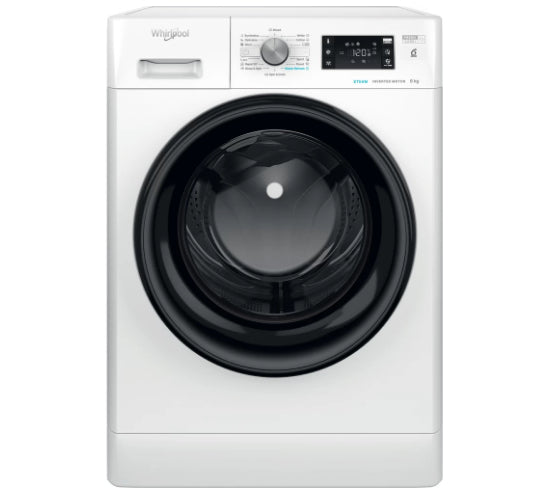 Whirlpool FFB8469BVEE tvättmaskin Frontmatad 8 kg 1400 RPM Svart