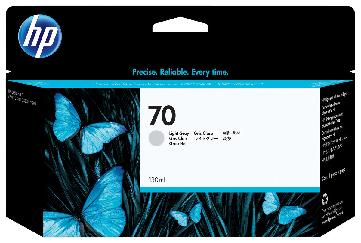 HP 70 130 ml DesignJet bläckpatron