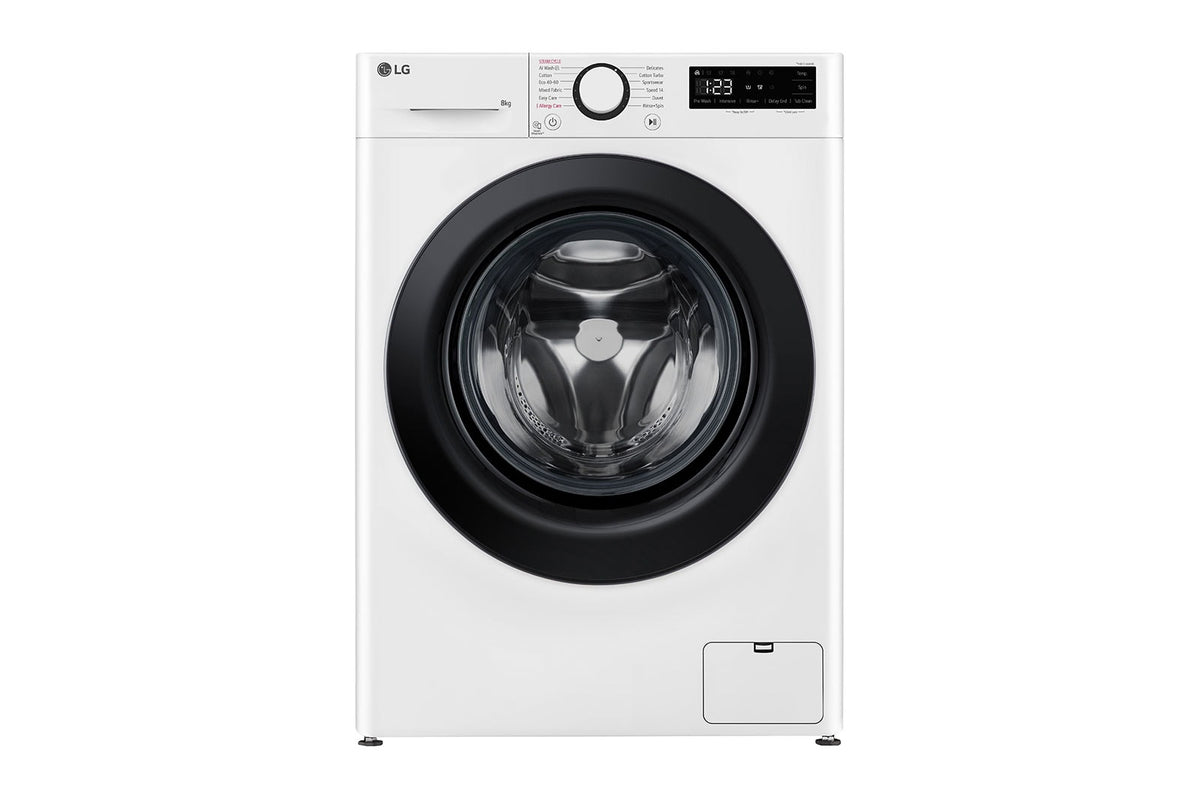 LG F2WR508SBW tvättmaskin Frontmatad 8 kg 1160 RPM Vit