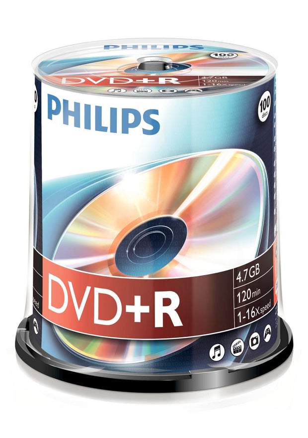 Philips DVD+R DR4S6B00F/00 tomma Dvd:Er