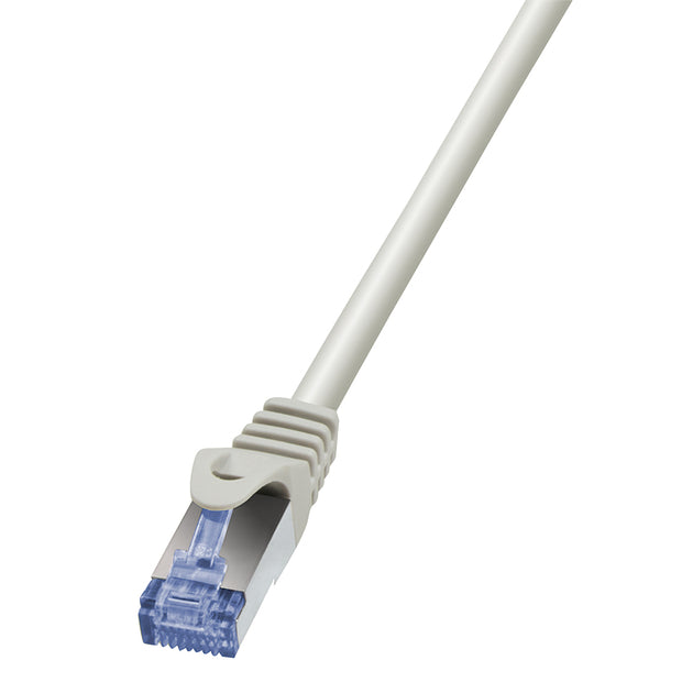 LogiLink CQ3032S nätverkskablar Grå 1 m Cat6a S/FTP (S-STP)