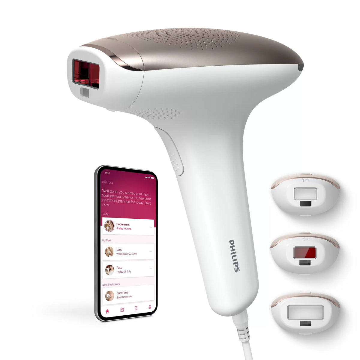 Philips Lumea Advanced SC1998/00 ljusepilator Intensivt pulserat ljus (IPL) Elfenben