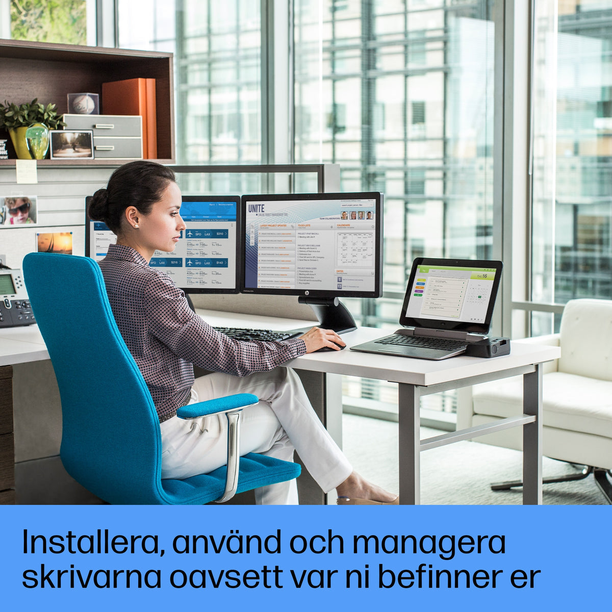 HP LaserJet Pro MFP 4102fdw-skrivare multifunktionsskrivare