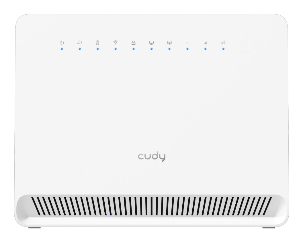 Cudy LT500E trådlös router Snabb Ethernet Dual-band (2,4 GHz / 5 GHz) 4G Vit