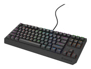 GENESIS Thor 230 TKL Lite tangentbord Spela USB QWERTY Engelsk Svart