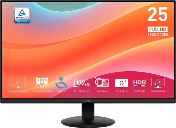 MSI Pro MP252L - 24.5" - FHD