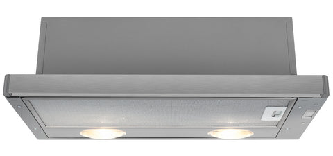 Beko HNT61210X köksfläkt Halvinbyggd (utdragbar) Rostfritt stål 280 m³/h
