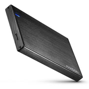 Axagon EE25-XA6C Hölje för lagringsenheter HDD- / SSD kabinett Svart 2.5"