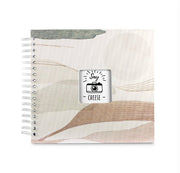 Hama Watercolor fotoalbum Brun 50 ark Spiralbindning