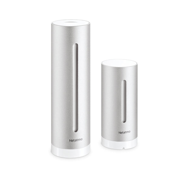 Netatmo NWS01-EC digital väderstation Aluminium Batteri / USB