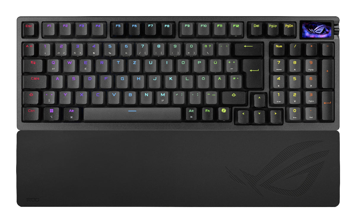 ASUS ROG Azoth 96 HE tangentbord Spela USB + RF Wireless +