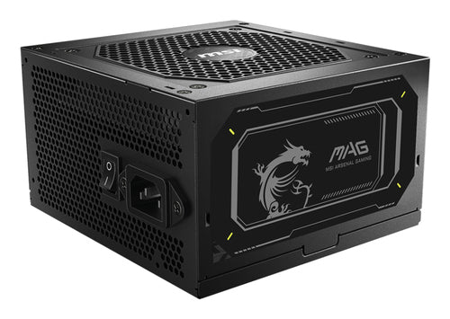 MSI MAG A750GL PCIE5 II strömförsörjningsenheter 750 W 20+4 pin ATX ATX Svart