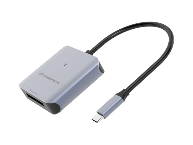 Conceptronic BIAN08G kortläsare USB 3.2 Gen 2 Type-C Grå