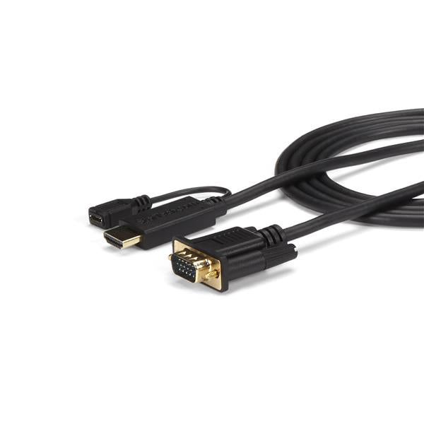 StarTech.com HDMI till VGA aktiv konverteringskabel på 1,8 m