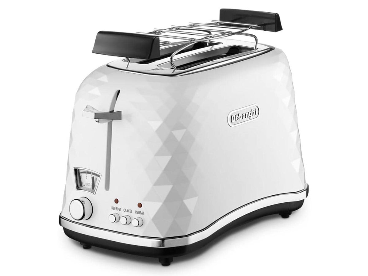 De’Longhi CTJ 2103.W brödrostar 2 skivor 900 W Svart