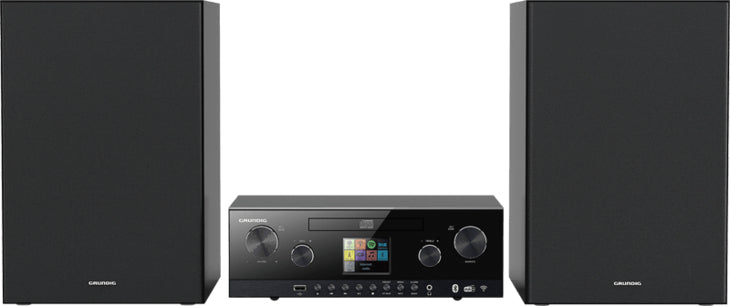 Grundig CMS 5000 BT Hemmaljud mikrosystem 100 W Svart