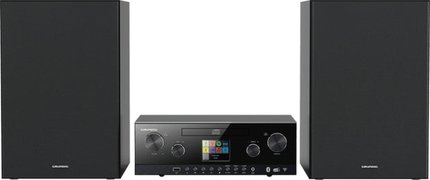 Grundig CMS 5000 BT Hemmaljud mikrosystem 100 W Svart