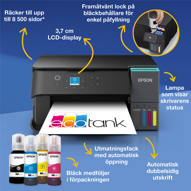 Epson EcoTank ET-2950 - Bläckstråleskrivare - Duplex