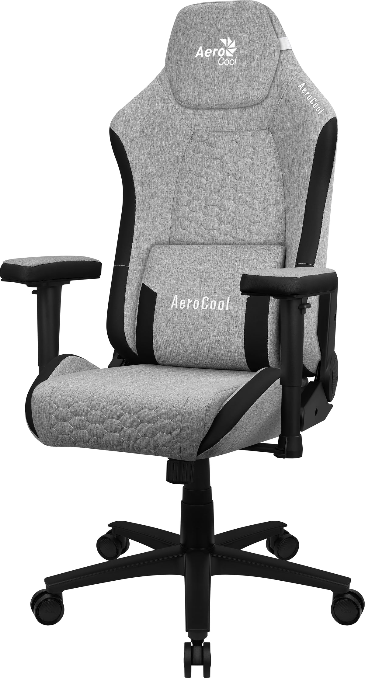 Aerocool CROWN AeroWeave Universal spelstol Stoppad sits Grå