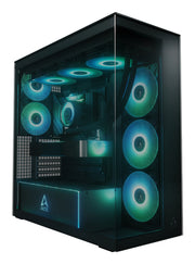 ARCTIC Xtender Black (Tinted Glass) Midi Tower Svart