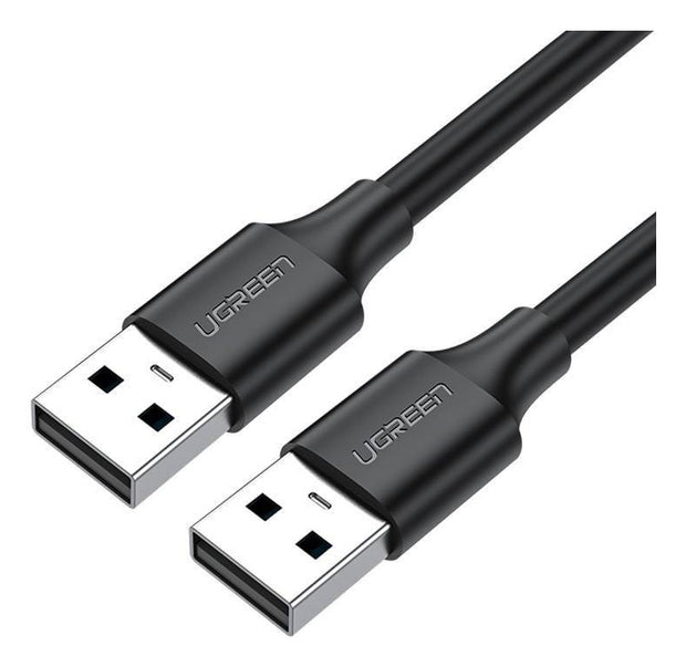 Ugreen US102 USB-kablar USB 2.0 1,5 m USB A 0,48 Gbit/s Svart