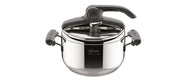 Lagostina Preziosa 012018010505 tryckkokare för spisbruk 5 l Rostfritt stål