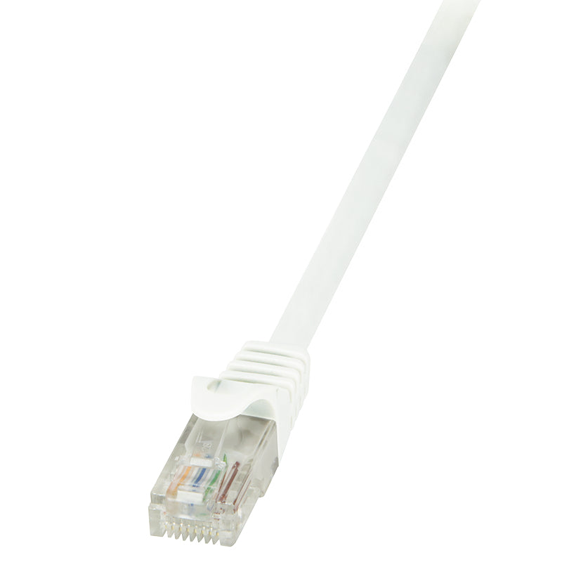LogiLink 1.5m Cat.6 U/UTP nätverkskablar Vit 1,5 m Cat6 U/UTP (UTP)