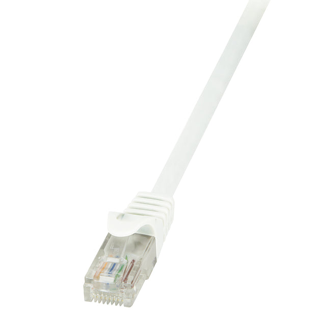 LogiLink 1.5m Cat.6 U/UTP nätverkskablar Vit 1,5 m Cat6 U/UTP (UTP)