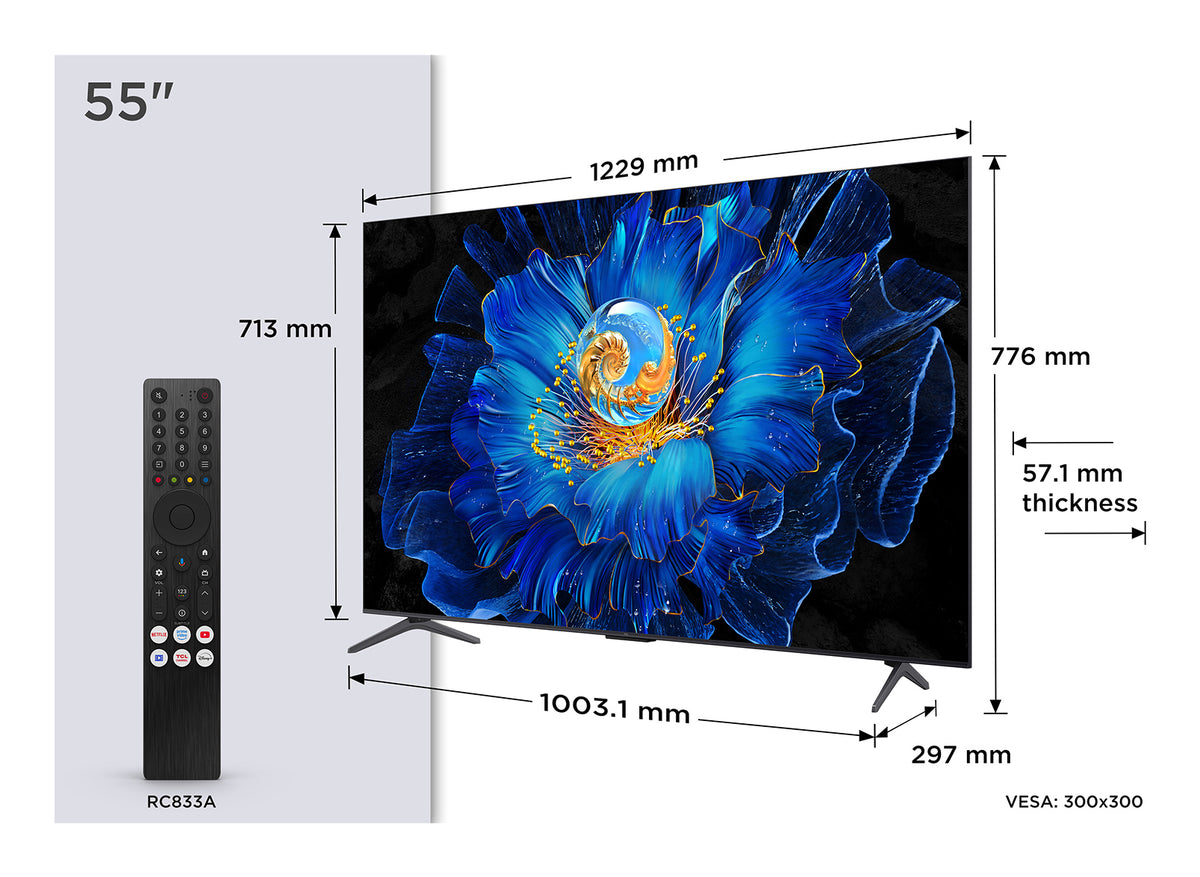TCL C6KS 55C6KS TV-apparat - 4K