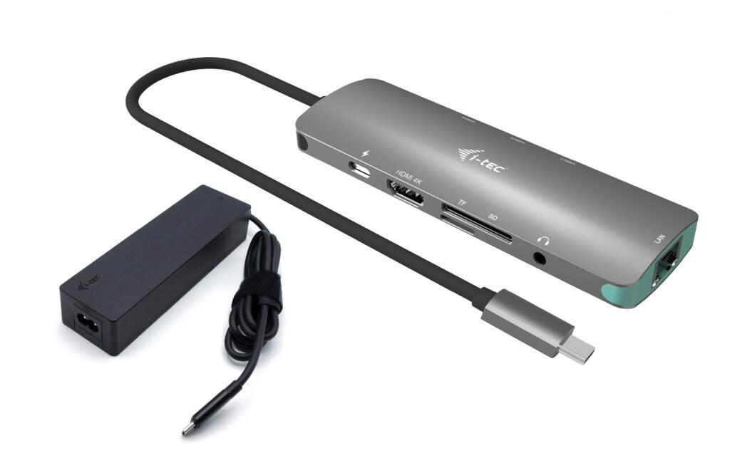 i-tec C31NANOLANPD100 dockningsstationer för bärbara datorer Kabel USB 3.2 Gen 1