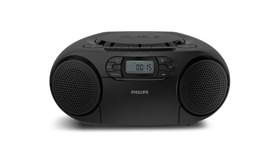Philips TAZ2200/10 CD-spelare Svart Bärbar CD-spelare