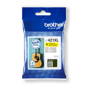 Brother LC-421XLY bläckpatroner Original Hög (XL) avkastning Gul