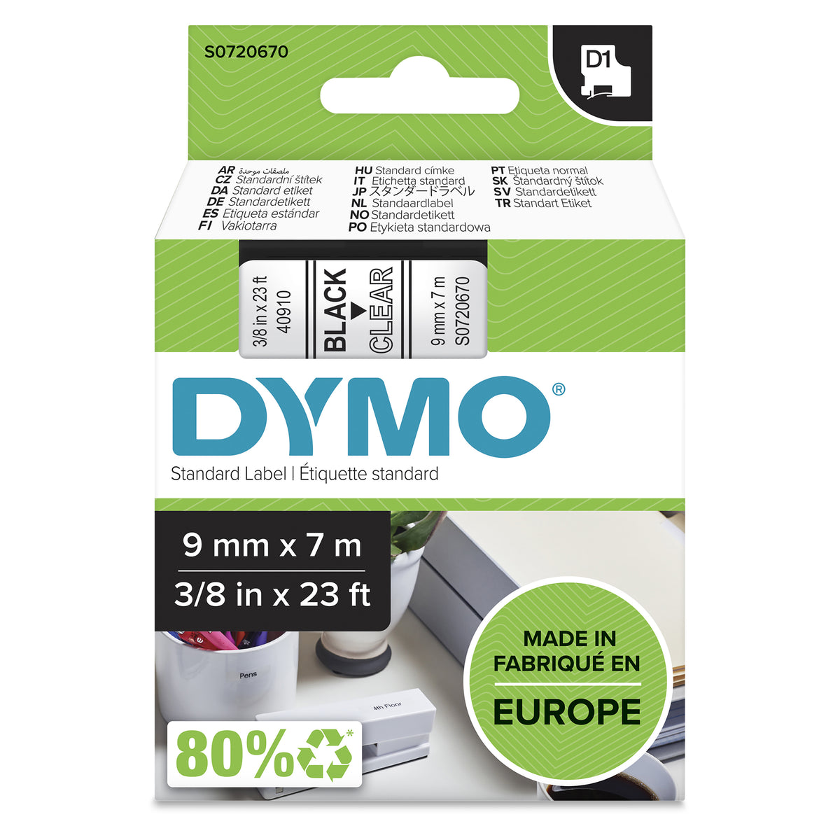 DYMO D1-originaletiketter