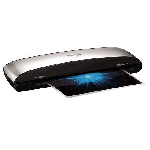 Fellowes Spectra A3 Varm/kall lamineringsmaskin 300 mm/min Svart