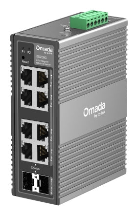 TP-Link Omada IES208G nätverksswitchar hanterad Gigabit Ethernet (10/100/1000)