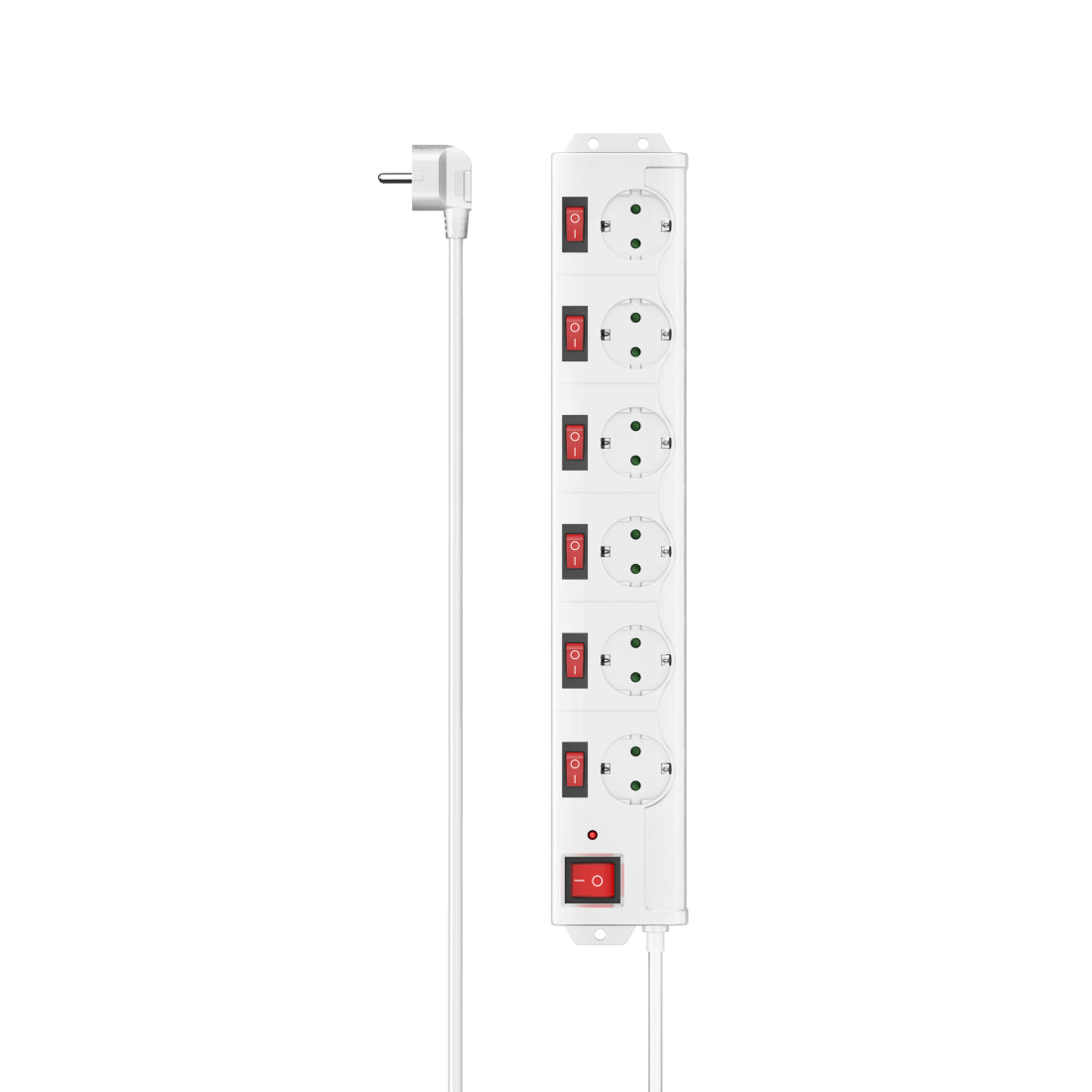 Hama 00223159 smart grenuttag 6 AC-utgångar 1,4 m 3680 W