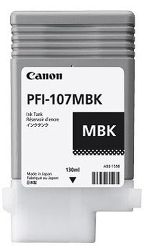 Canon PFI-107MBK bläckpatroner Original matt svart