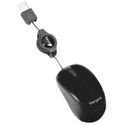 Targus AMU75EU datormöss Resor Ambidextrous USB Type-A Blue Trace 1000 DPI