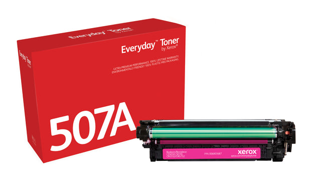Everyday Magenta Toner by Xerox compatible with HP 507A (CE403A)