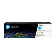 HP 219X cyan LaserJet-originaltonerkassett med hög kapacitet