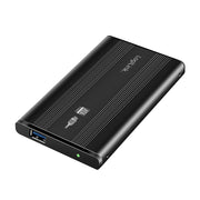 LogiLink UA0106 Hölje för lagringsenheter HDD-hölje Svart 2.5" USB-ström