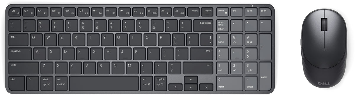 DELL Pro 7 KM746 tangentbord Mus inkluderad Universal Trådlös RF +