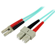 StarTech.com A50FBLCSC1 InfiniBand och fiberoptisk kabel 1 m LC SC Turkos