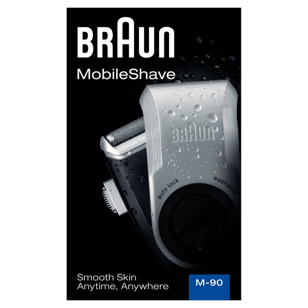 Braun MobileShave PocketGo M90 Blå