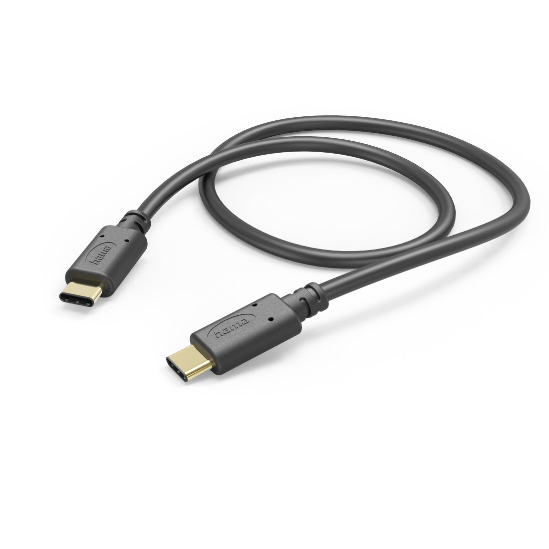 Hama 00201589 USB-kablar USB 2.0 1 m USB C 0,48 Gbit/s Svart
