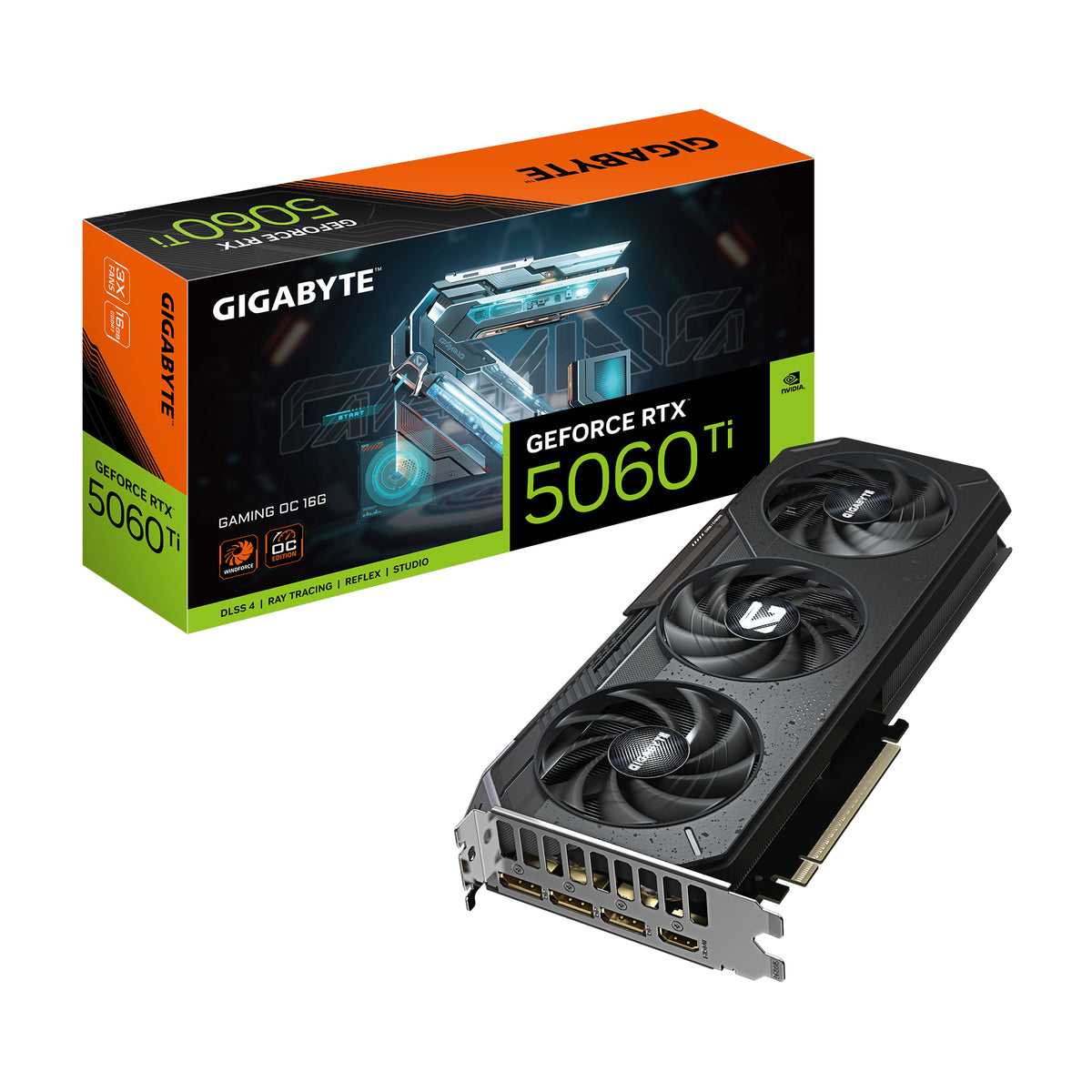 GIGABYTE GeForce RTX 5060 Ti GAMING OC 16G NVIDIA