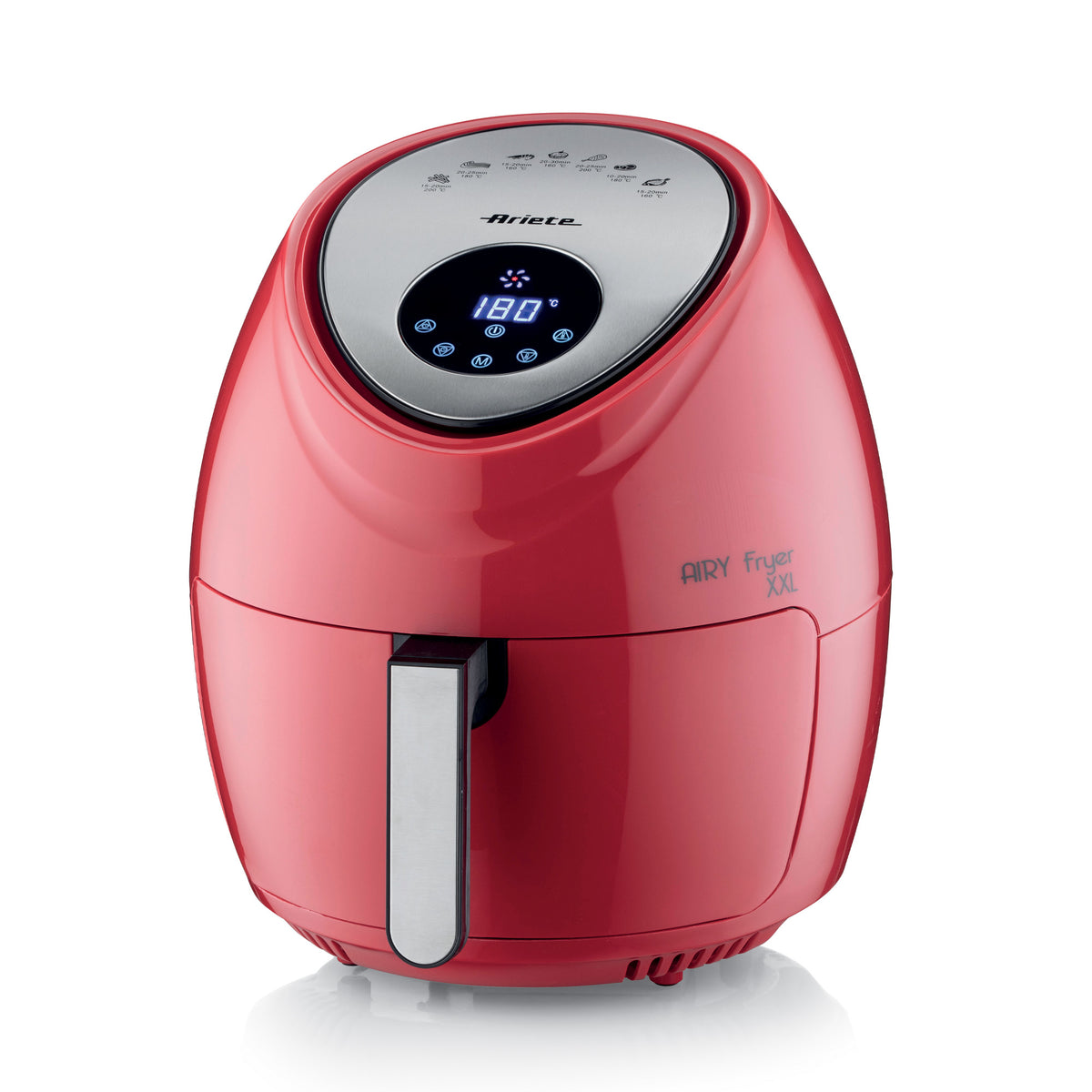 Ariete 4618/01 Single 7 l Fristående 1800 W Varmluftsfritös Röd