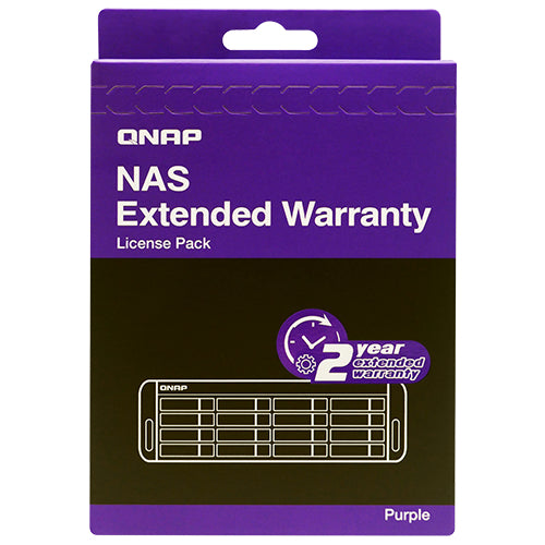 QNAP LIC-NAS-EXTW-PURPLE-2Y garanti & supportförlängning 2 År